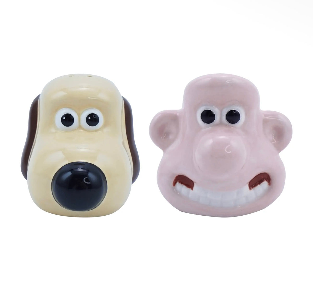 Wallace & Gromit Ceramic Salt & Pepper Shakers