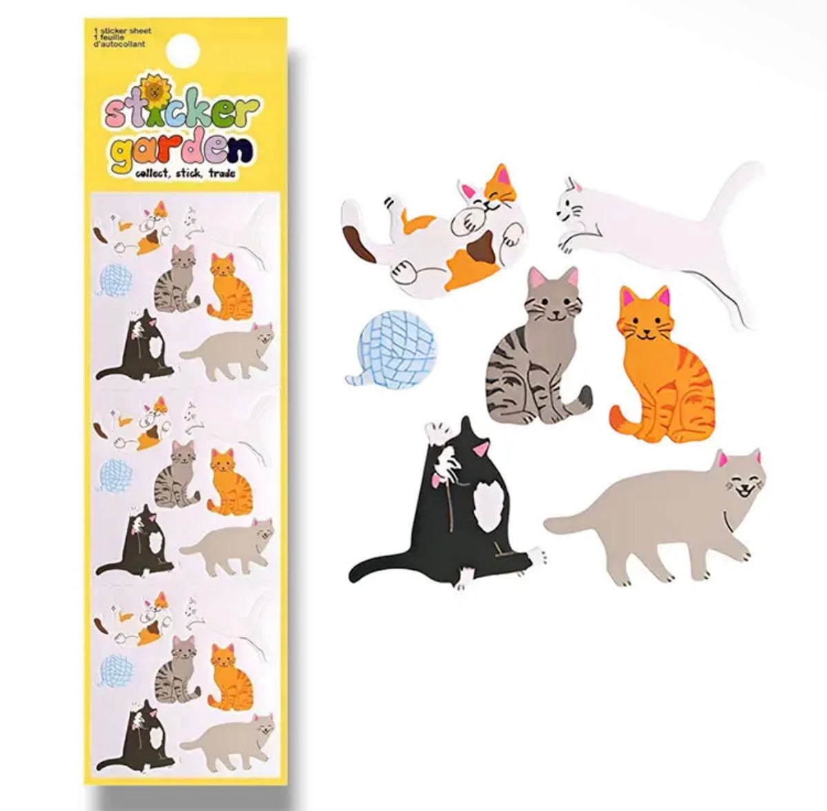 Glossy Cat Stickers