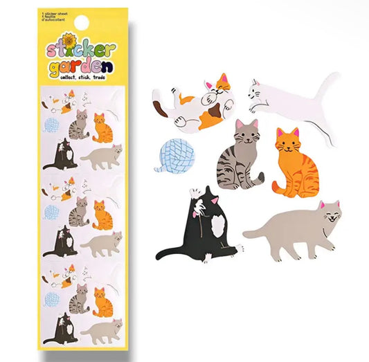 Glossy Cat Stickers