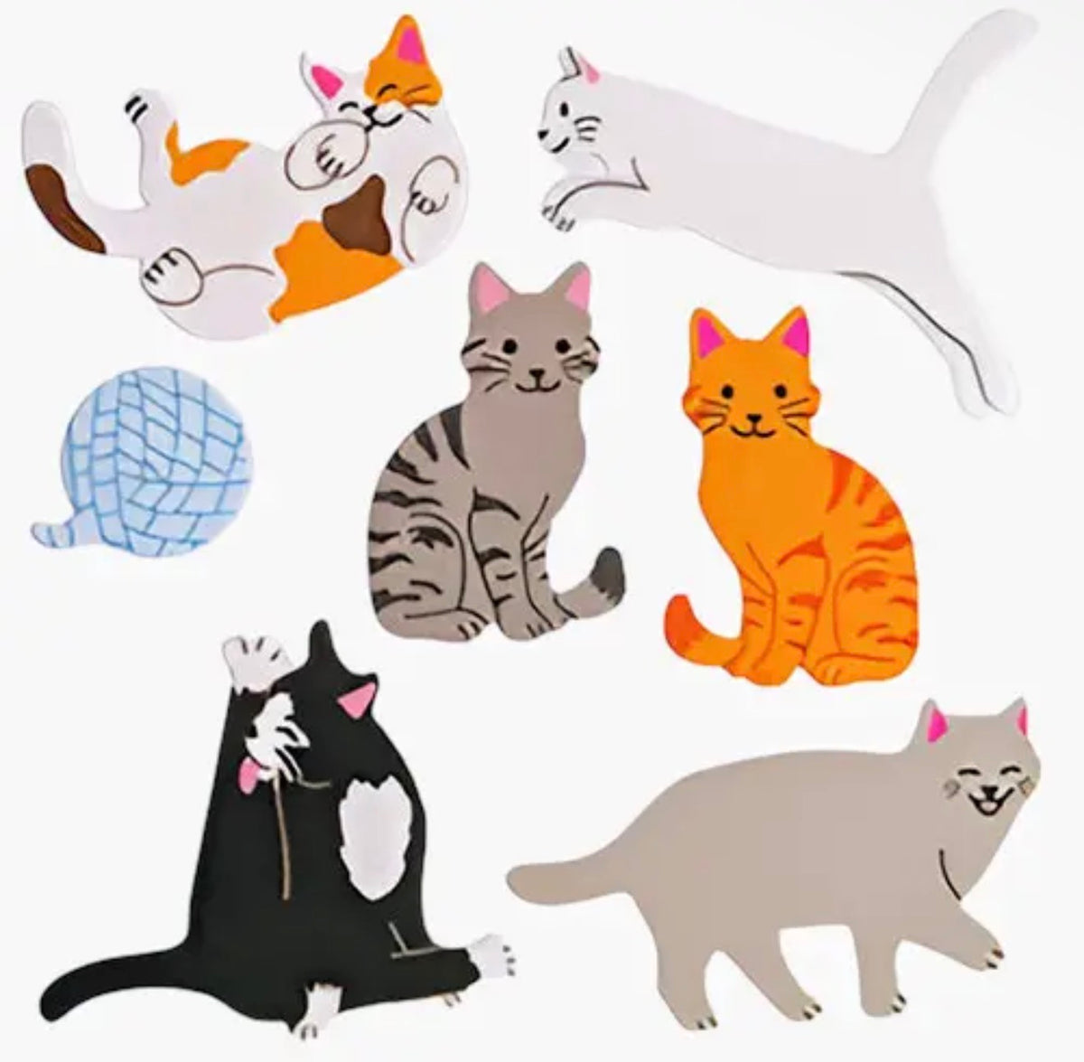 Glossy Cat Stickers