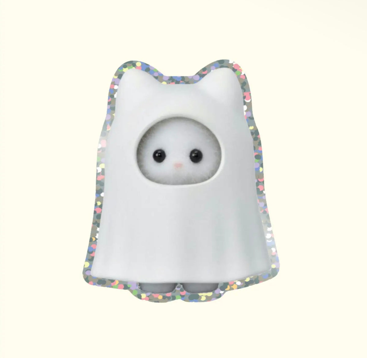 Ghost Glitter Sticker