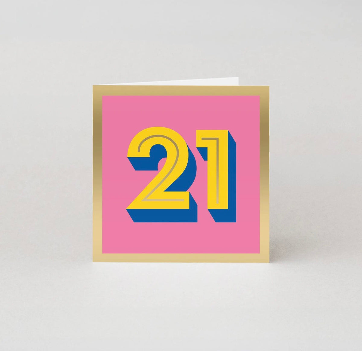 21st Birthday Card