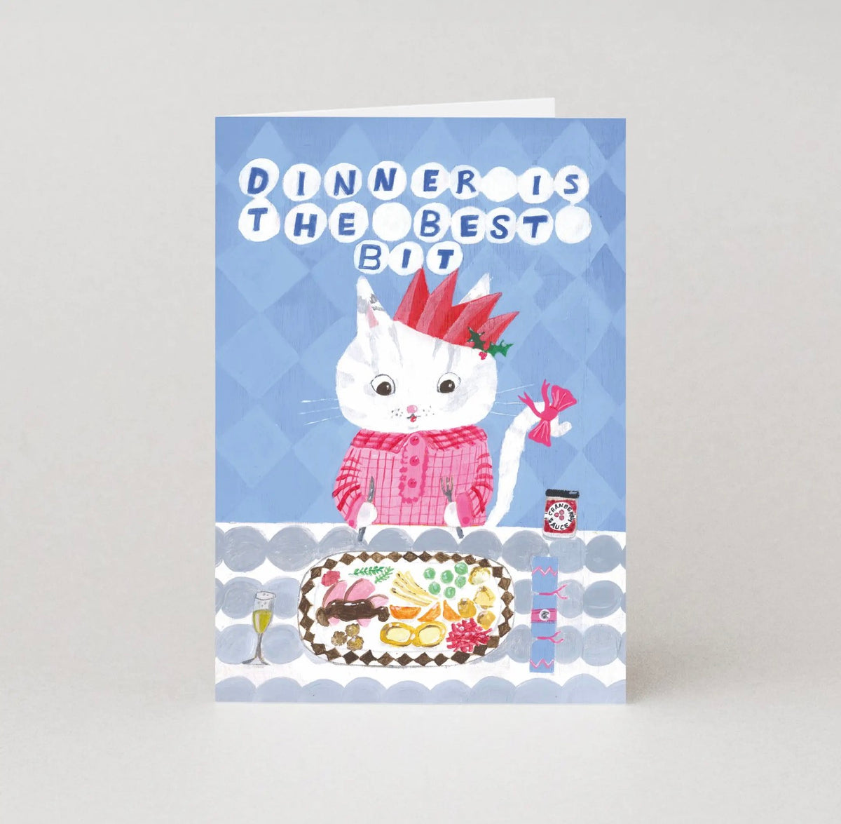 Dinner Is the Best Bit Christmas Card