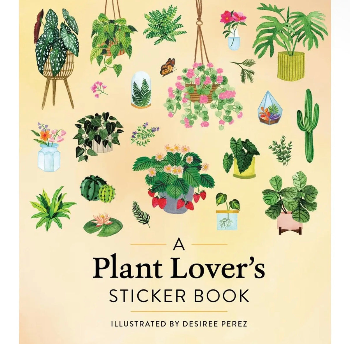 A Plant Lover's Sticker Book