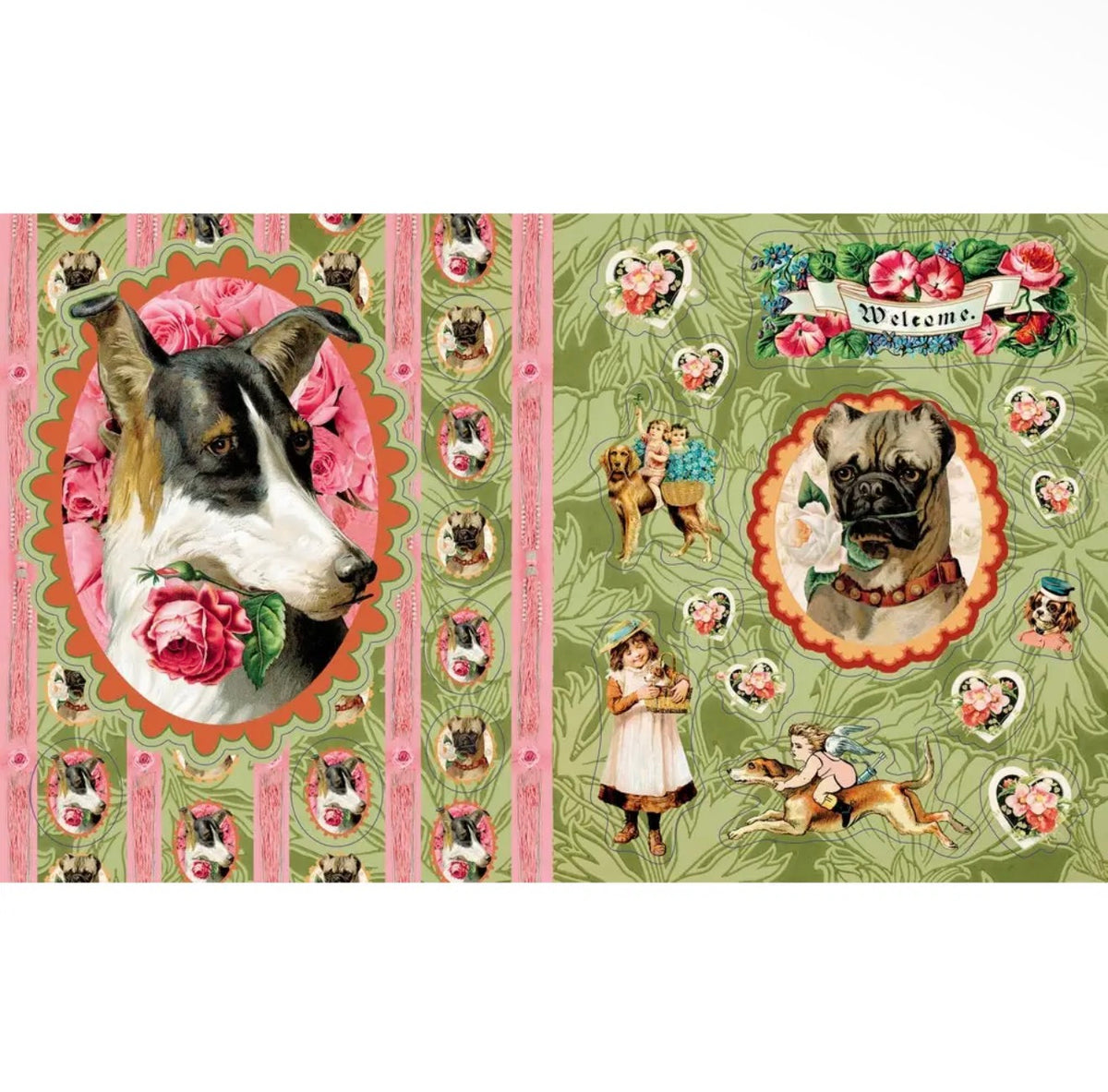 Victoriana Dogs: the Sticker Book