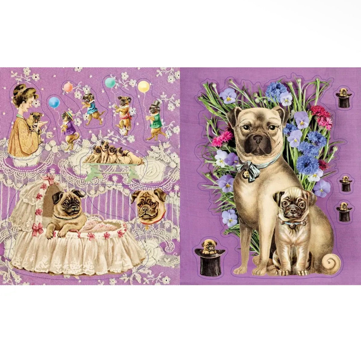 Victoriana Dogs: the Sticker Book