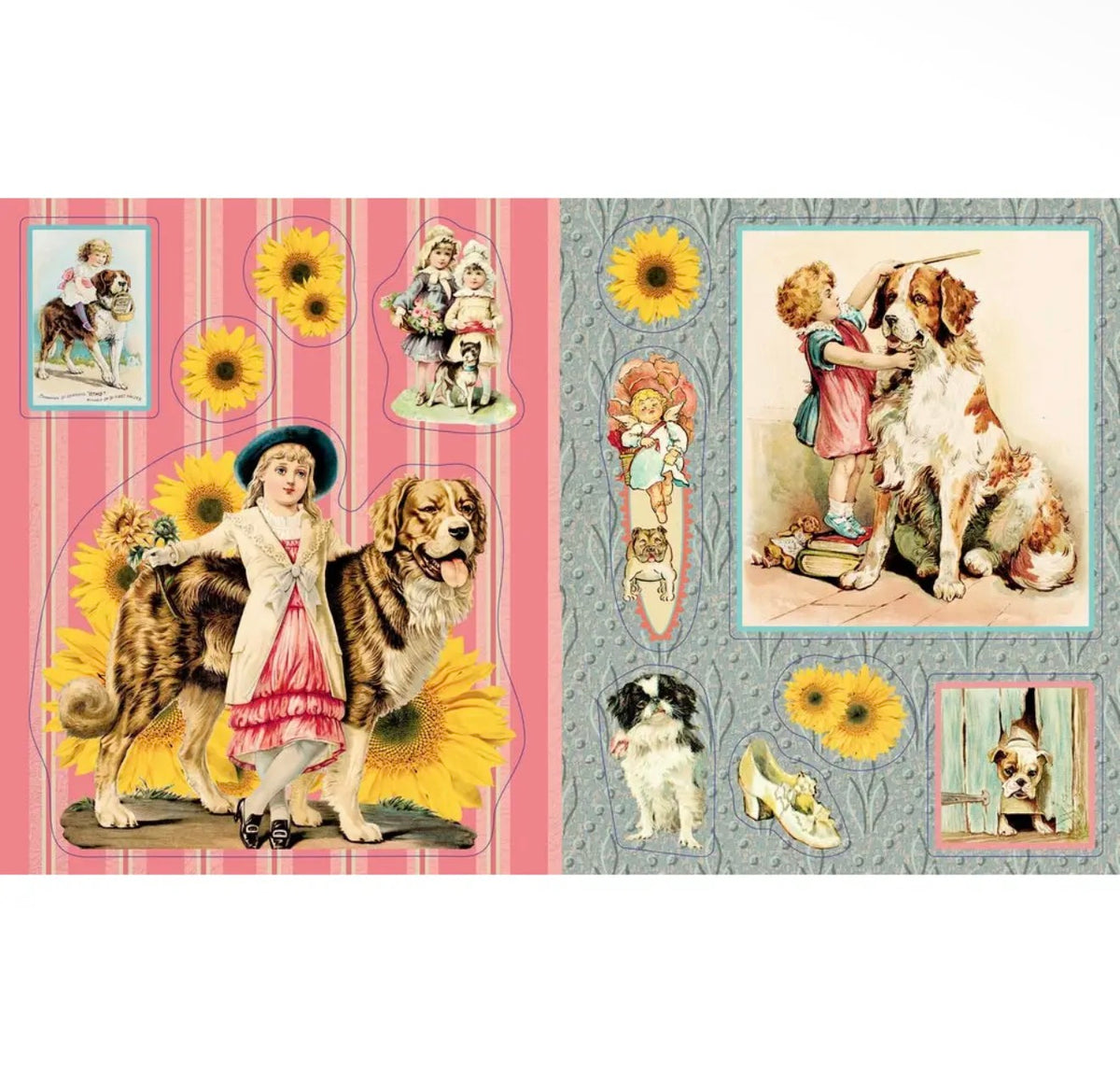 Victoriana Dogs: the Sticker Book