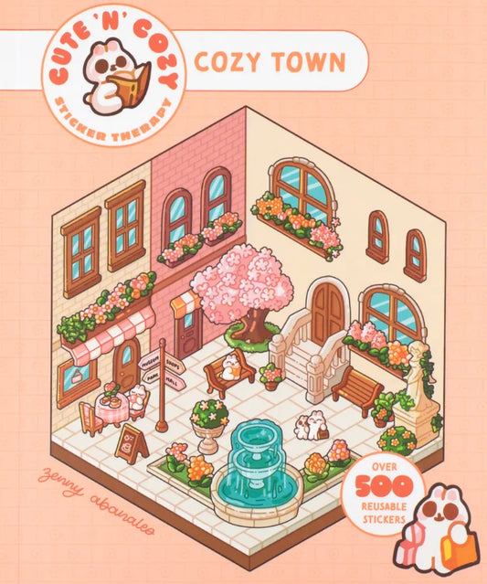 Cute 'n' Cozy Sticker Therapy: Cozy Town