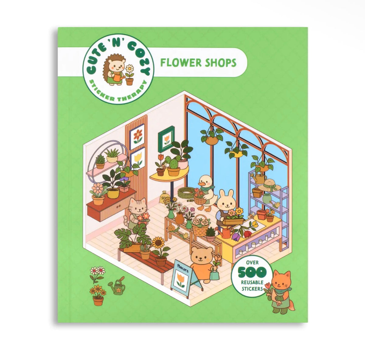 Cute 'n' Cozy Sticker Therapy: Flower Shops