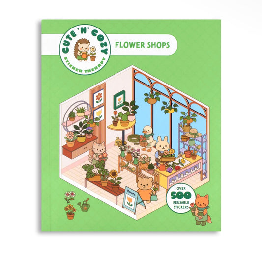 Cute 'n' Cozy Sticker Therapy: Flower Shops