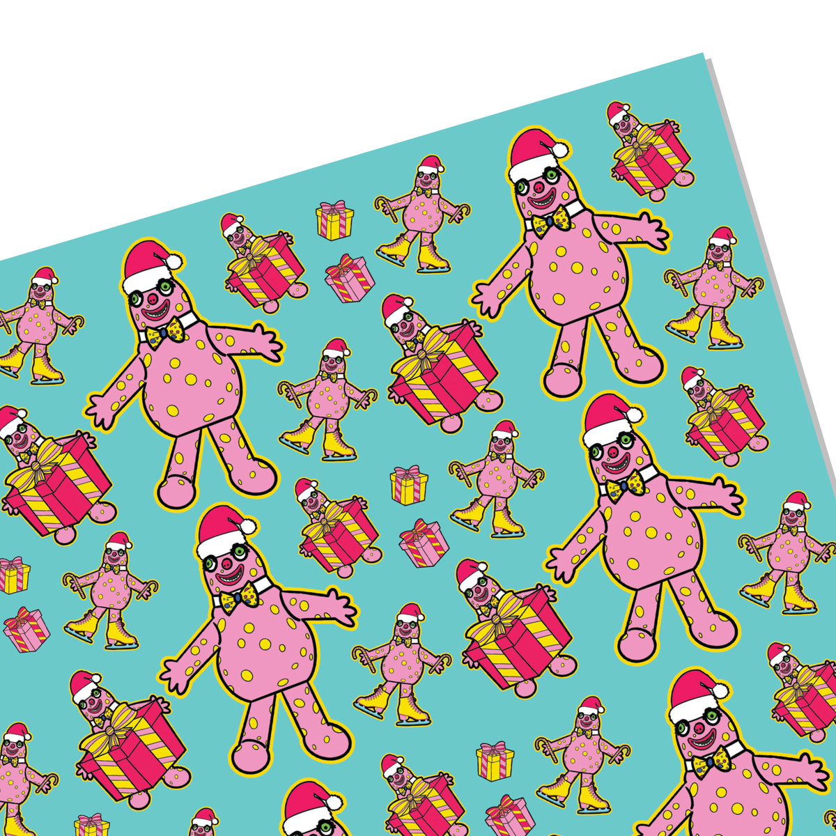 Christmas Blobby Wrapping Paper