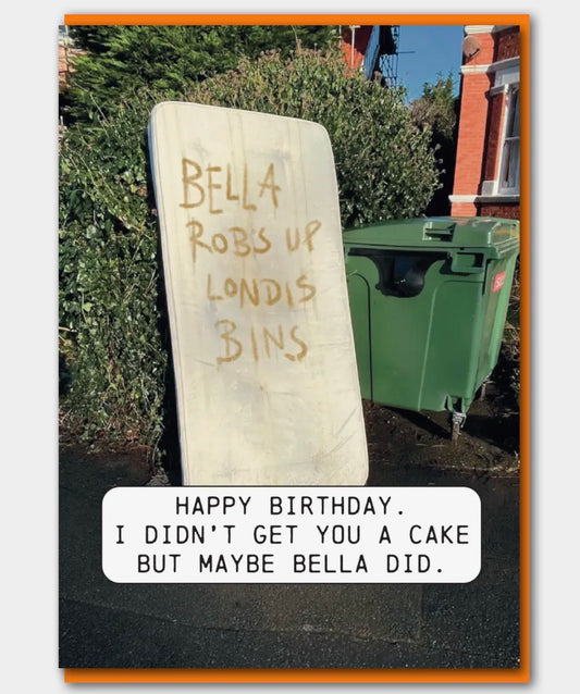 Bella Birthday Card