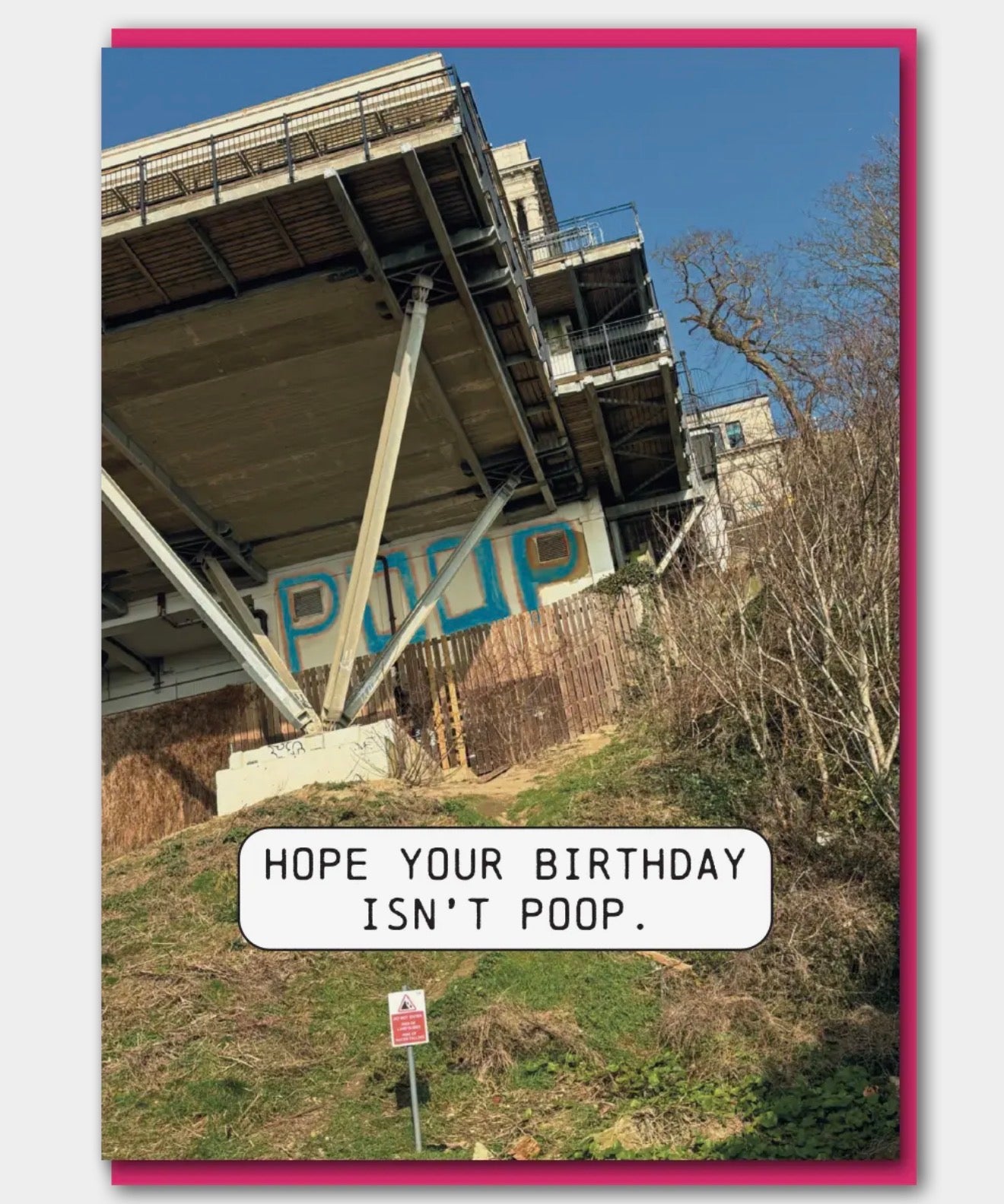 Poop Birthday Card