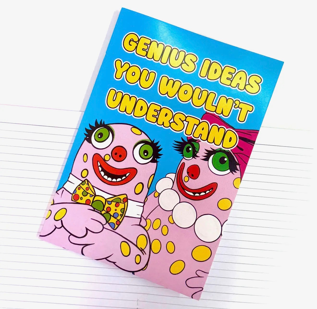 Genius Ideas Mr Blobby A5 Notebook