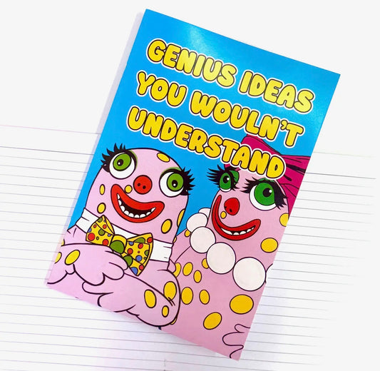 Genius Ideas Mr Blobby A5 Notebook