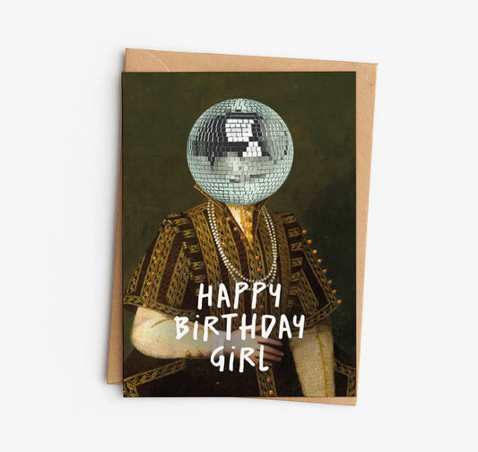 Party Girl Birthday Greeting Card