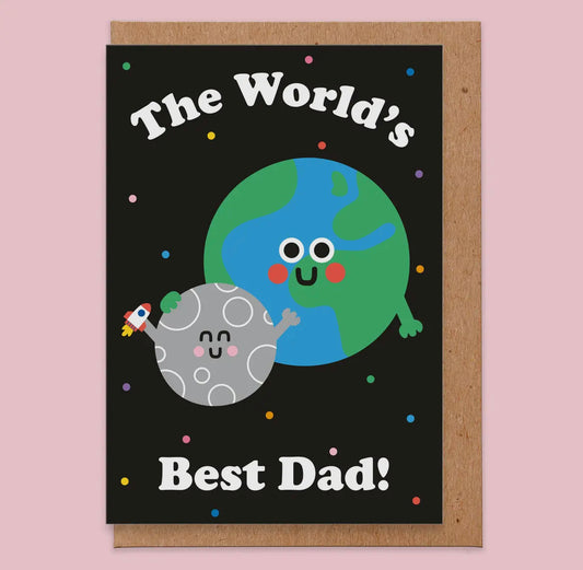 Worlds Best Dad Card