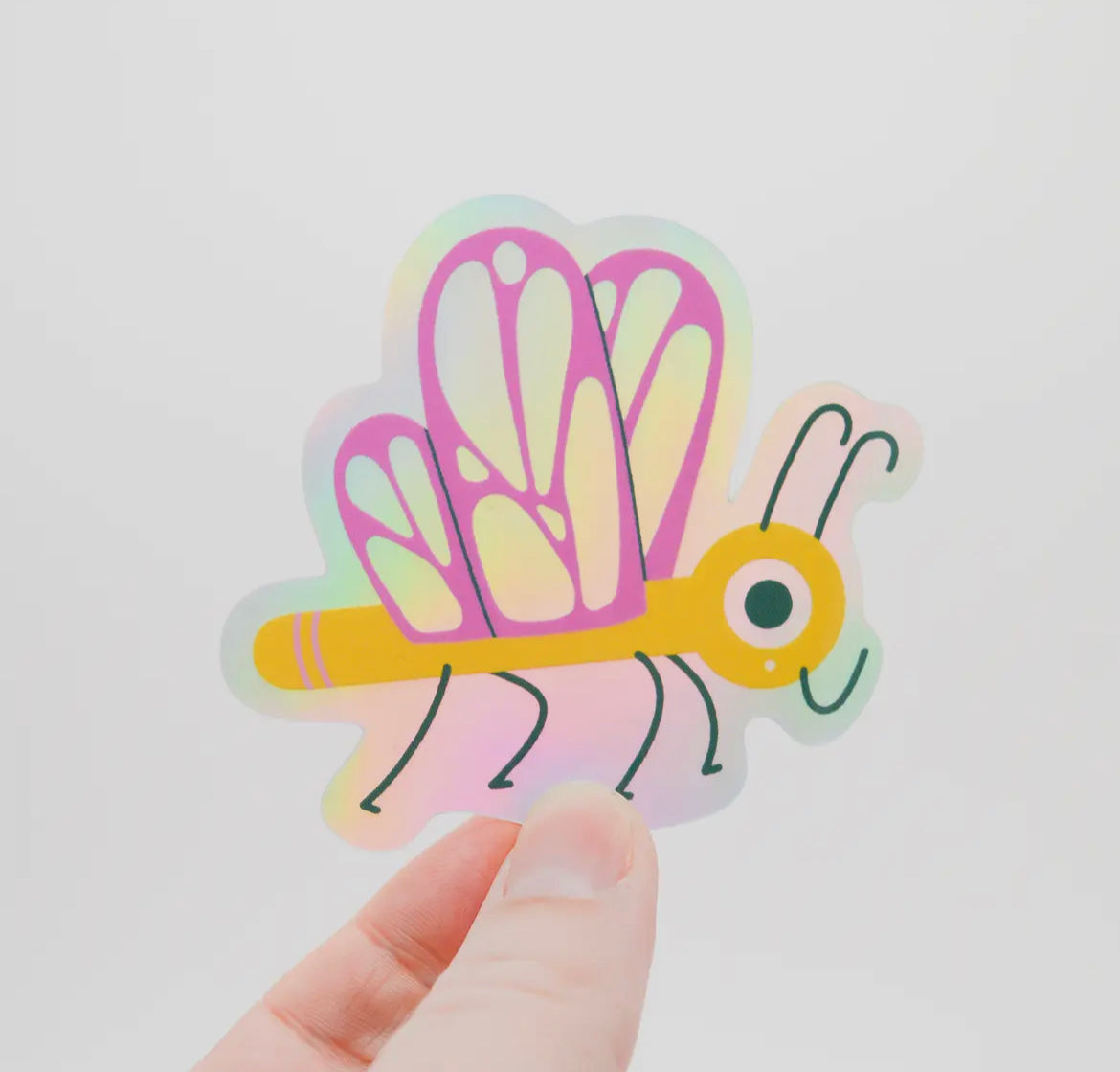 Butterfly Holographic Sticker