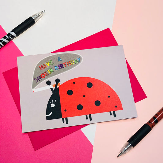 Smokin' Birthday Card