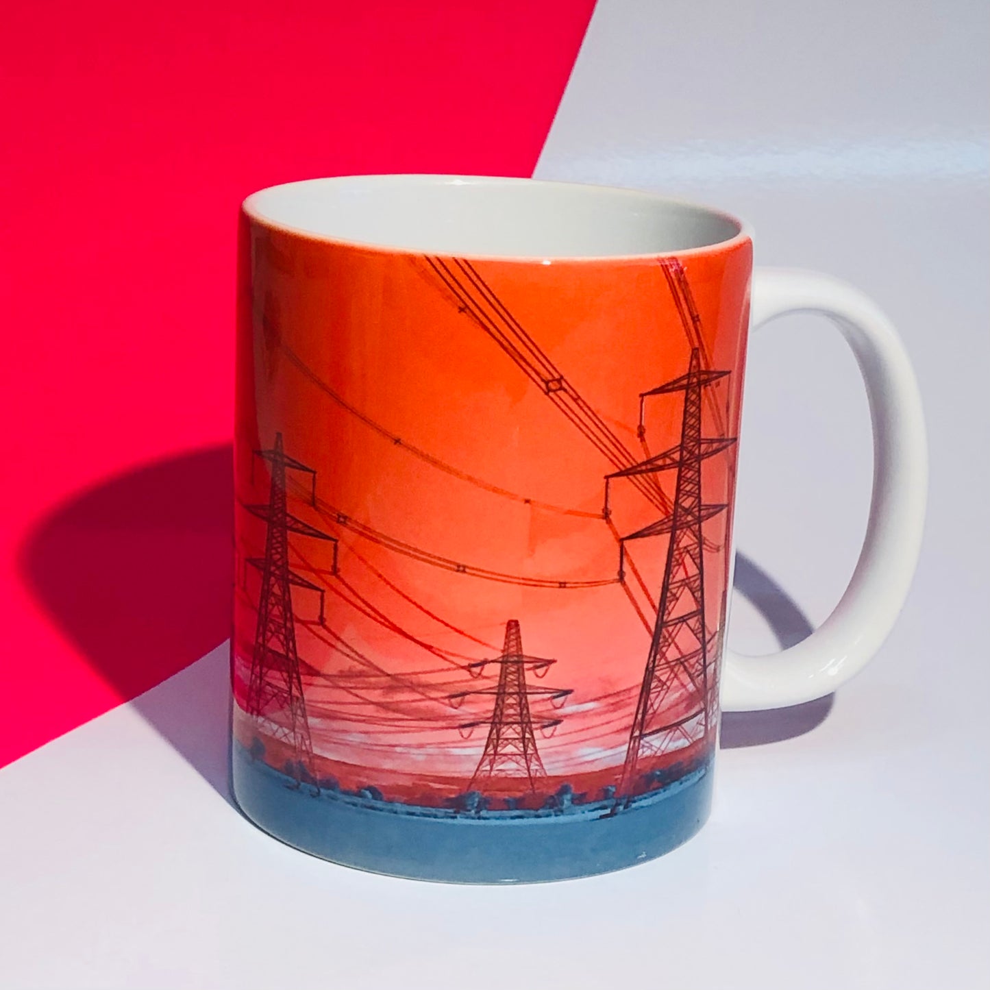 Pink Pylon Mug