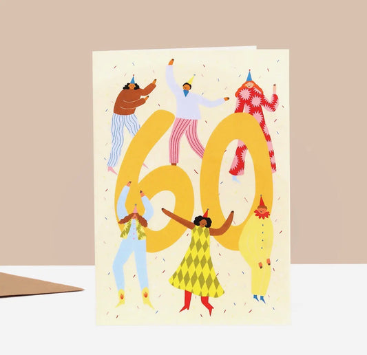 Age 60 Birthday Card