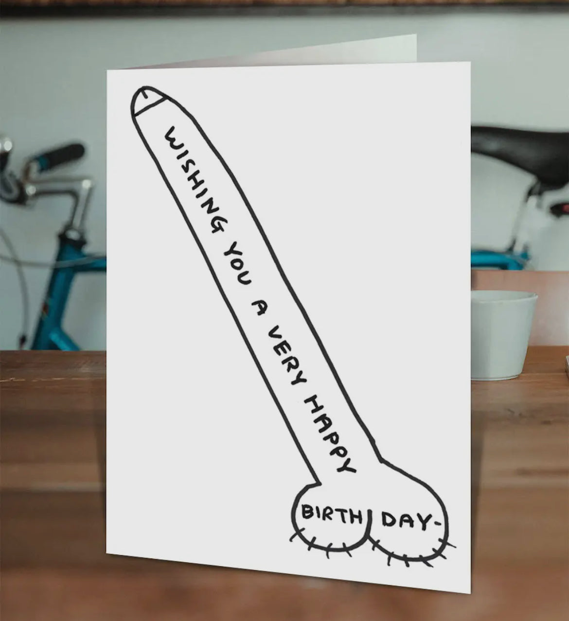 Cock Birthday Card