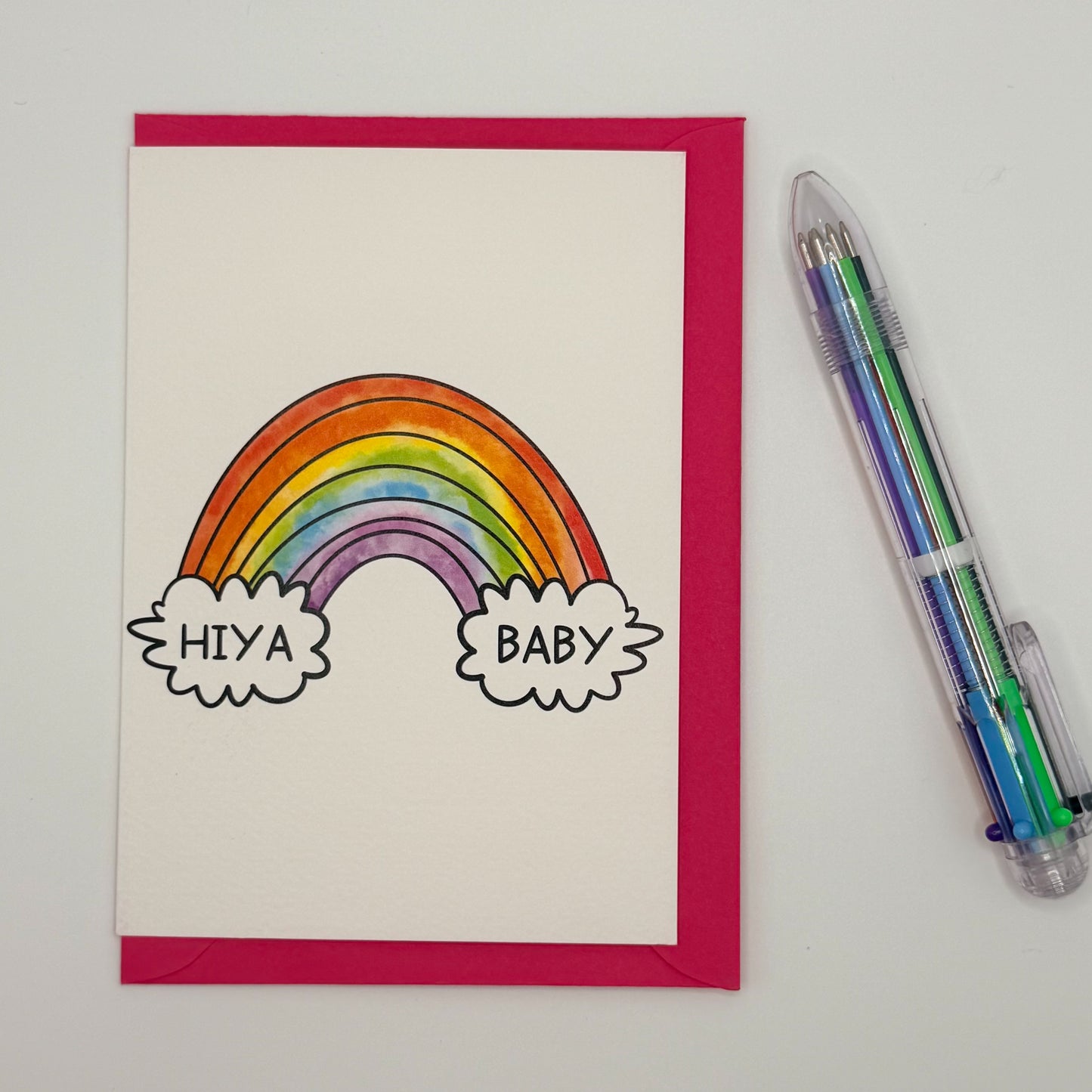 Hiya Baby Card