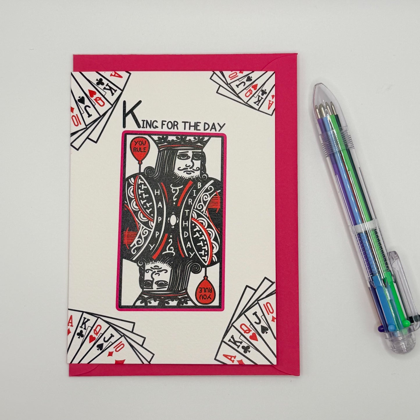 Birthday King Card