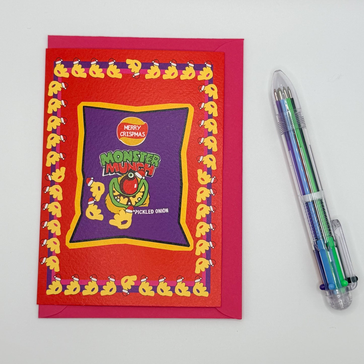 Monster Crispmas Christmas Card