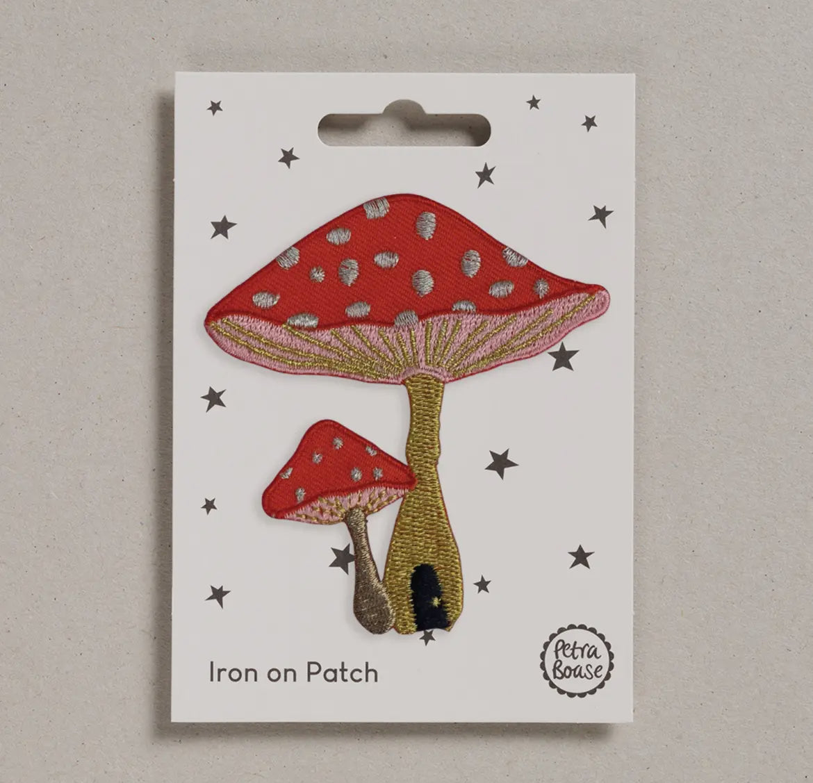 Toadstools Iron on Patch