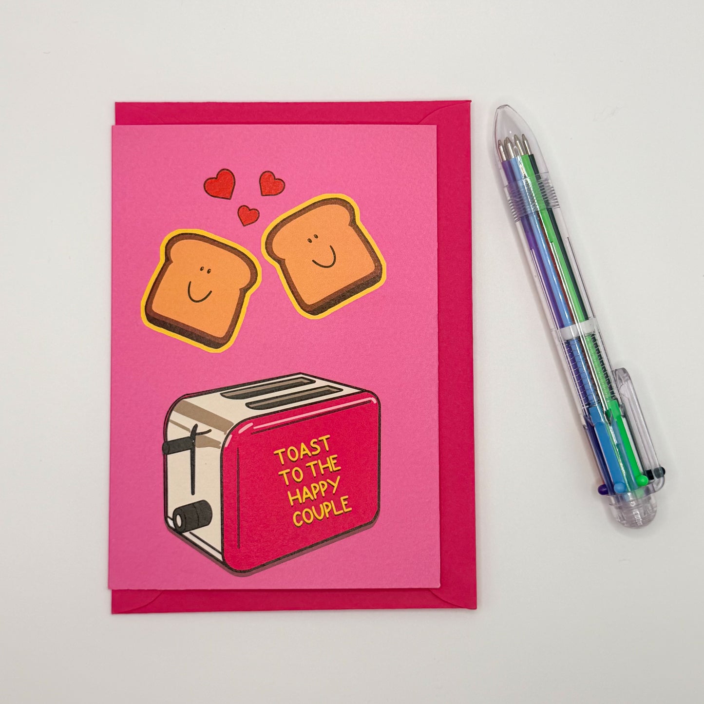 Toast to the Happy Couple Card