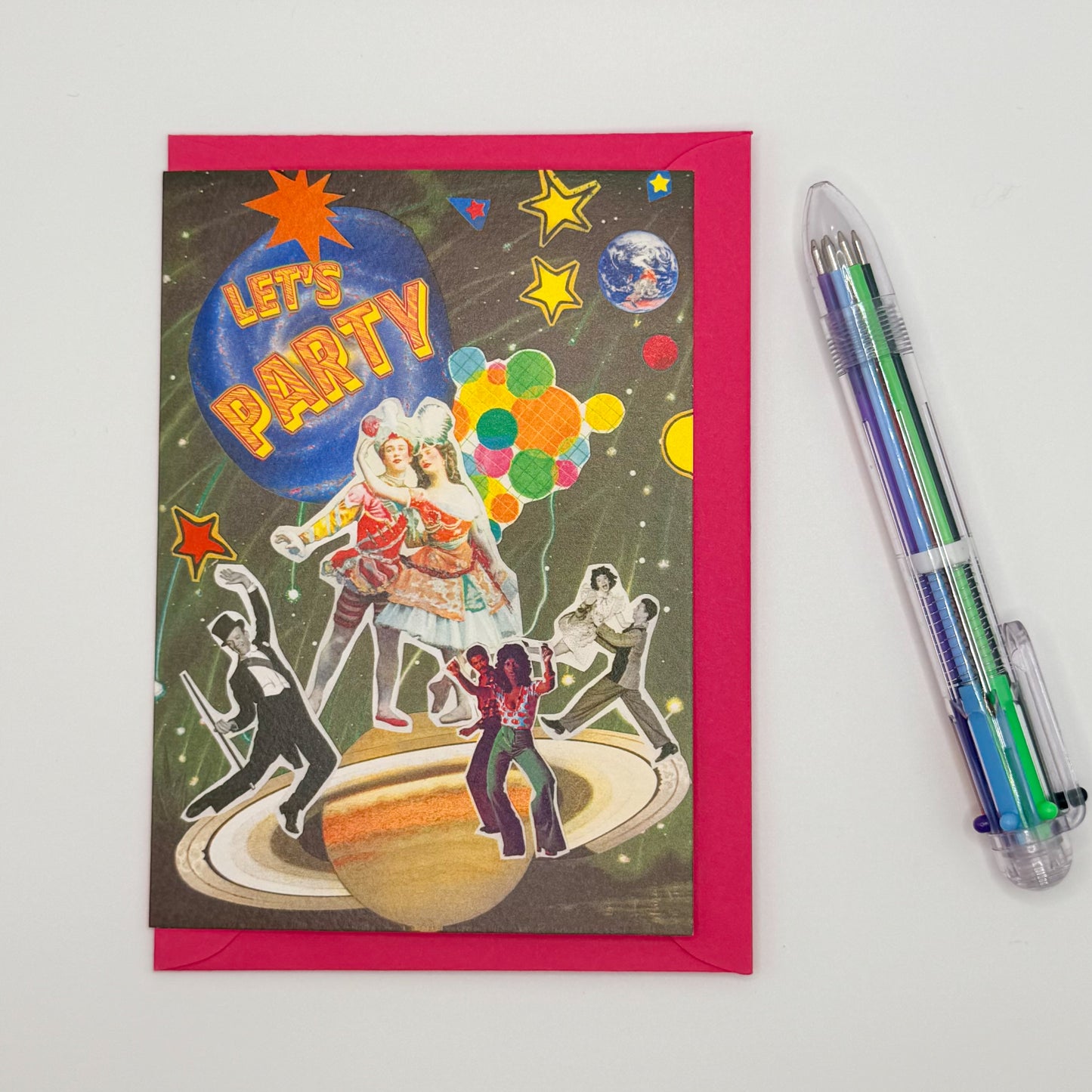 Space Party Card