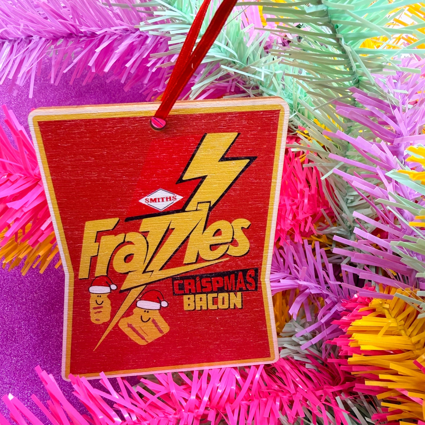 Frazzles Wooden Christmas Decoration