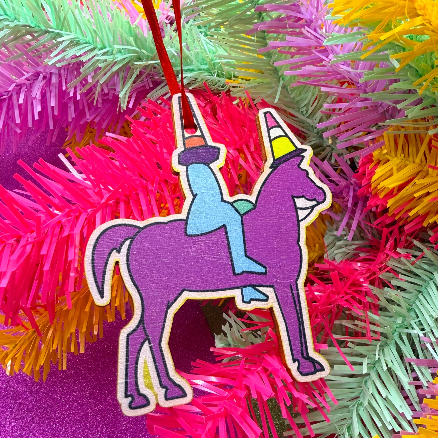 Duke of Wellington Wooden Christmas Decoration