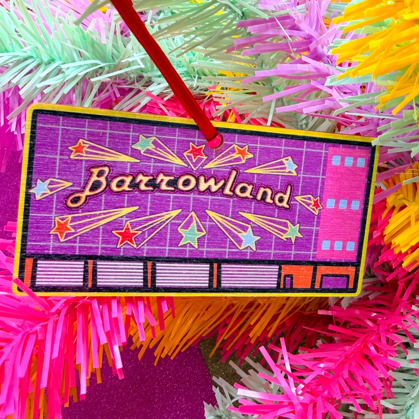 Barrowlands Wooden Christmas Decoration