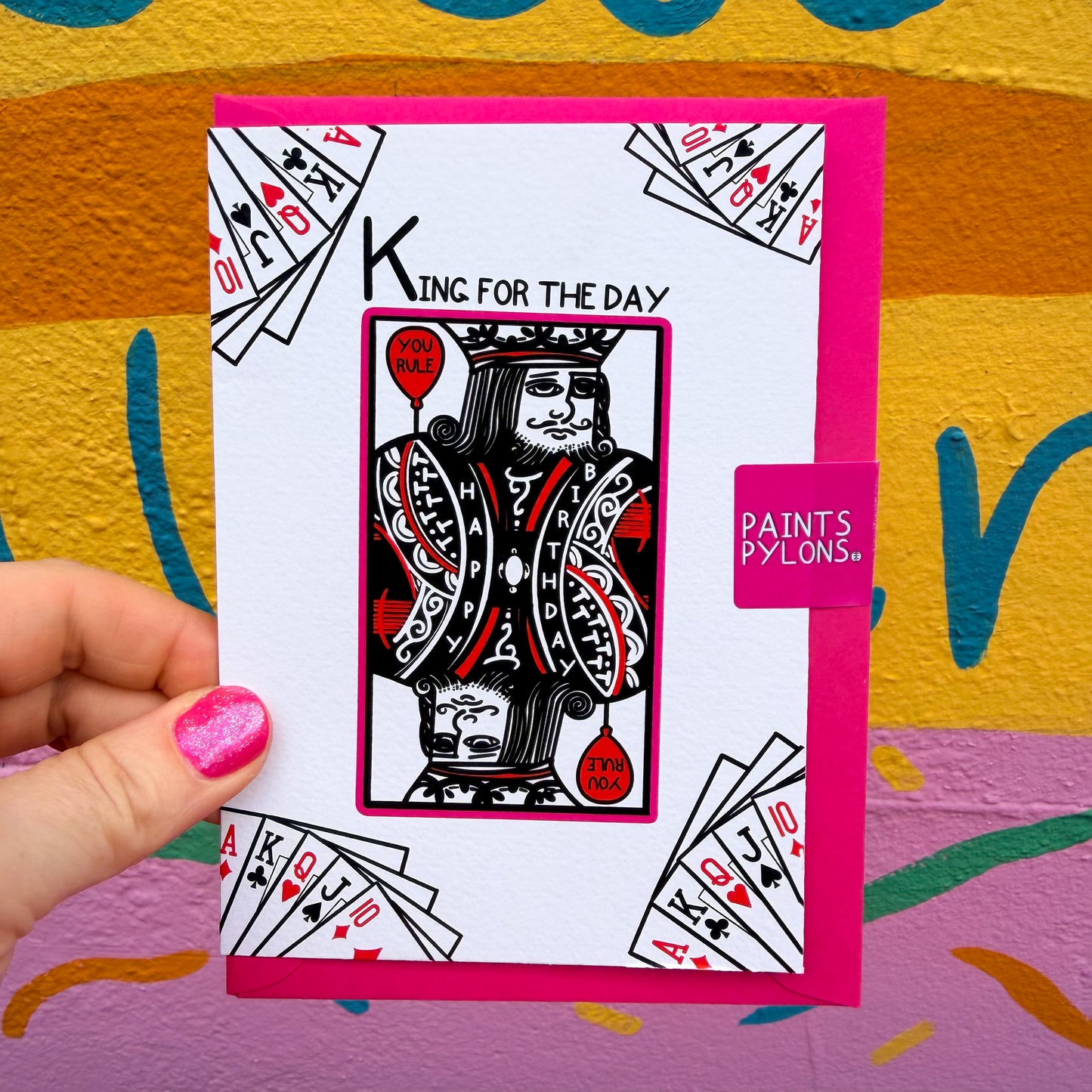 Birthday King Card
