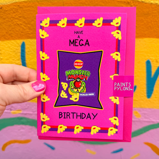 Monstrous Birthday Card