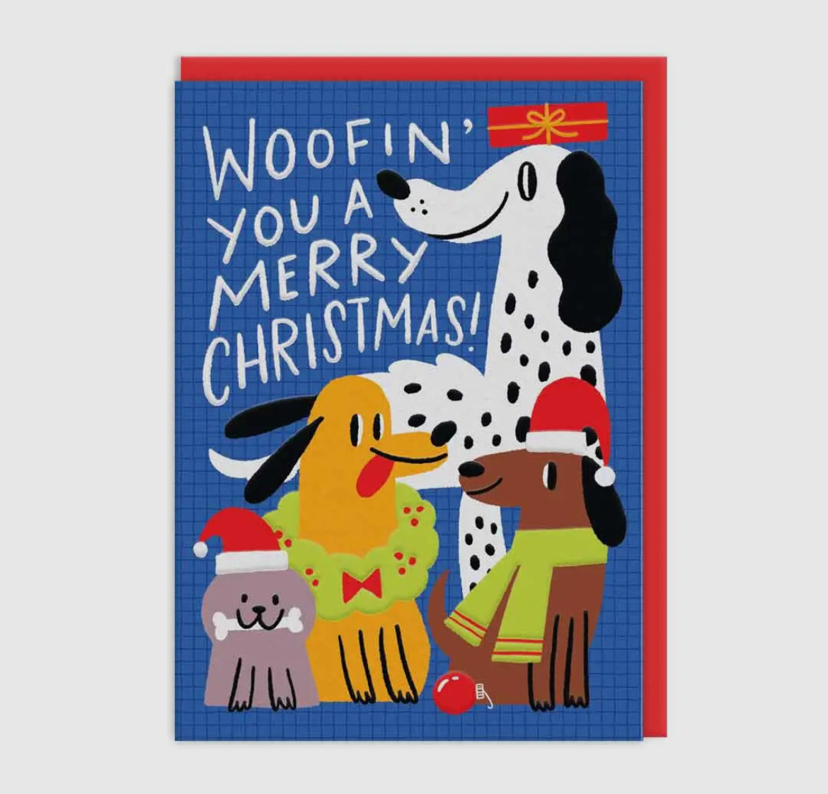 Woofin' You A Merry Christmas Card