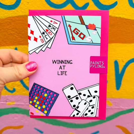 Winning at Life Card