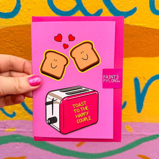Toast to the Happy Couple Card