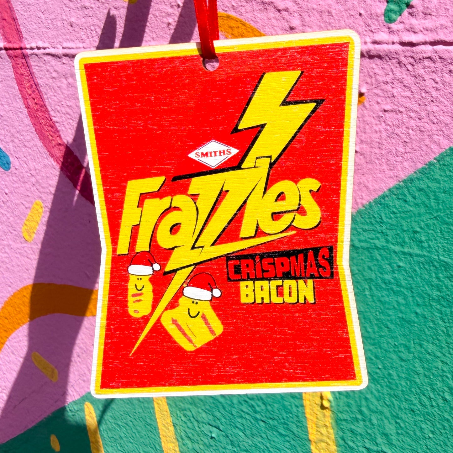 Frazzles Wooden Christmas Decoration