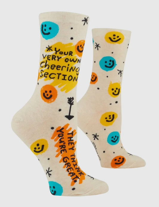 Cheering Section Crew Socks