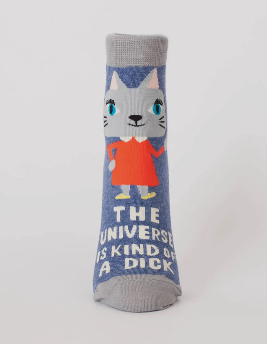 The Universe Is Kind of A Dick Ankle Socks