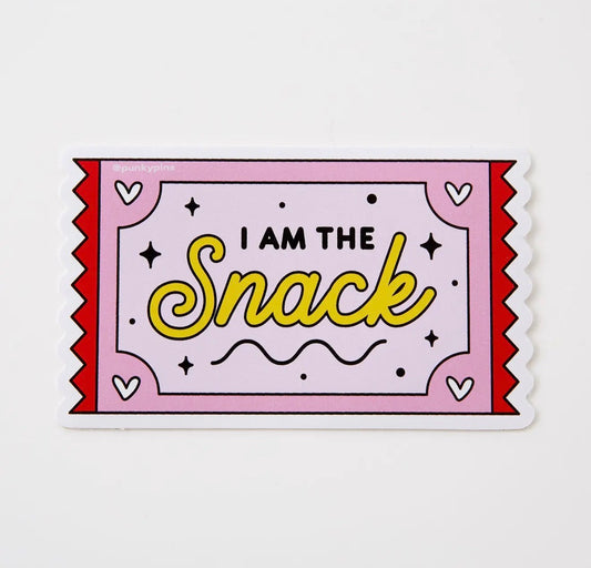 I Am the Snack Vinyl Sticker