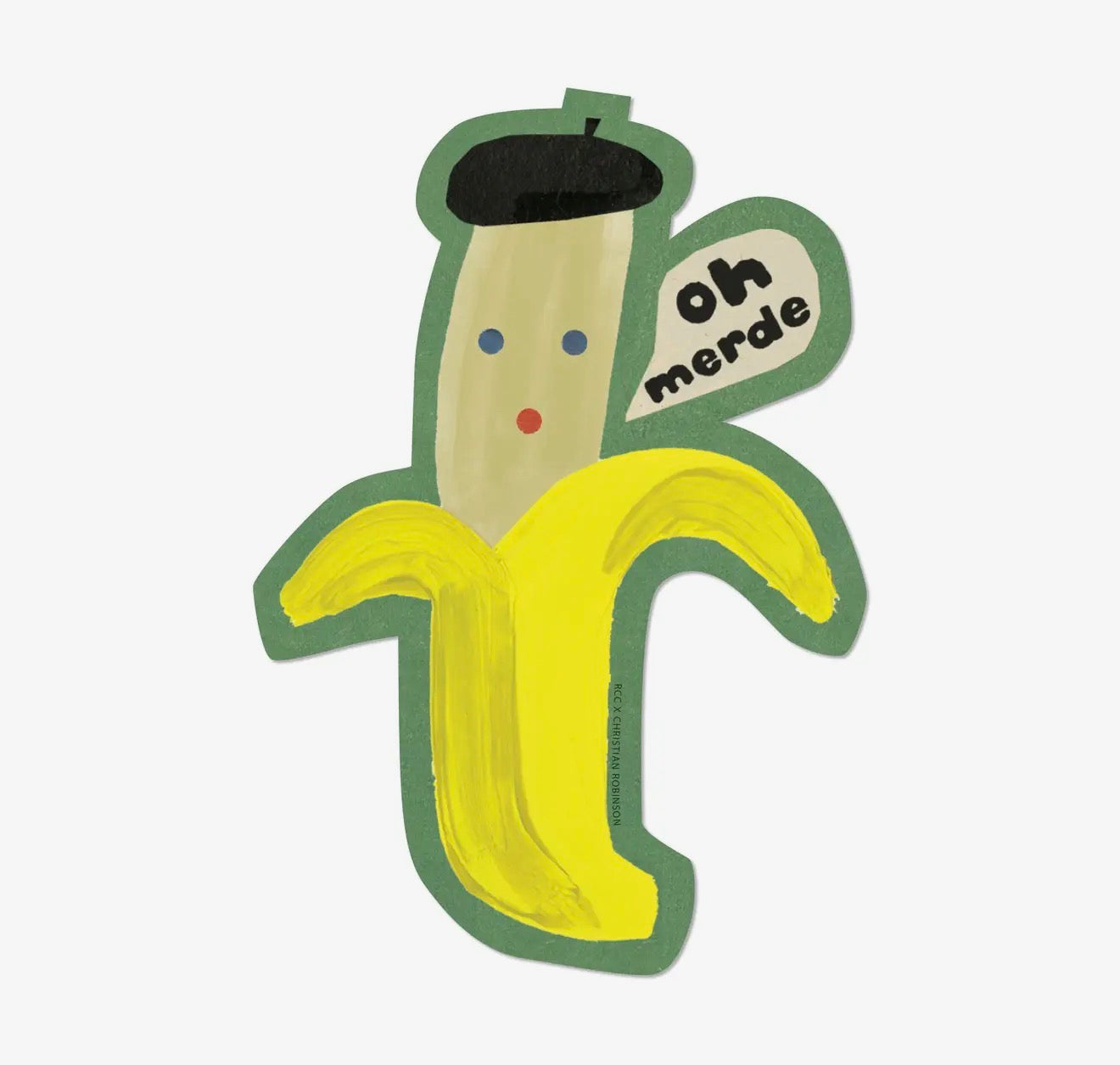 Oh Merde Sticker