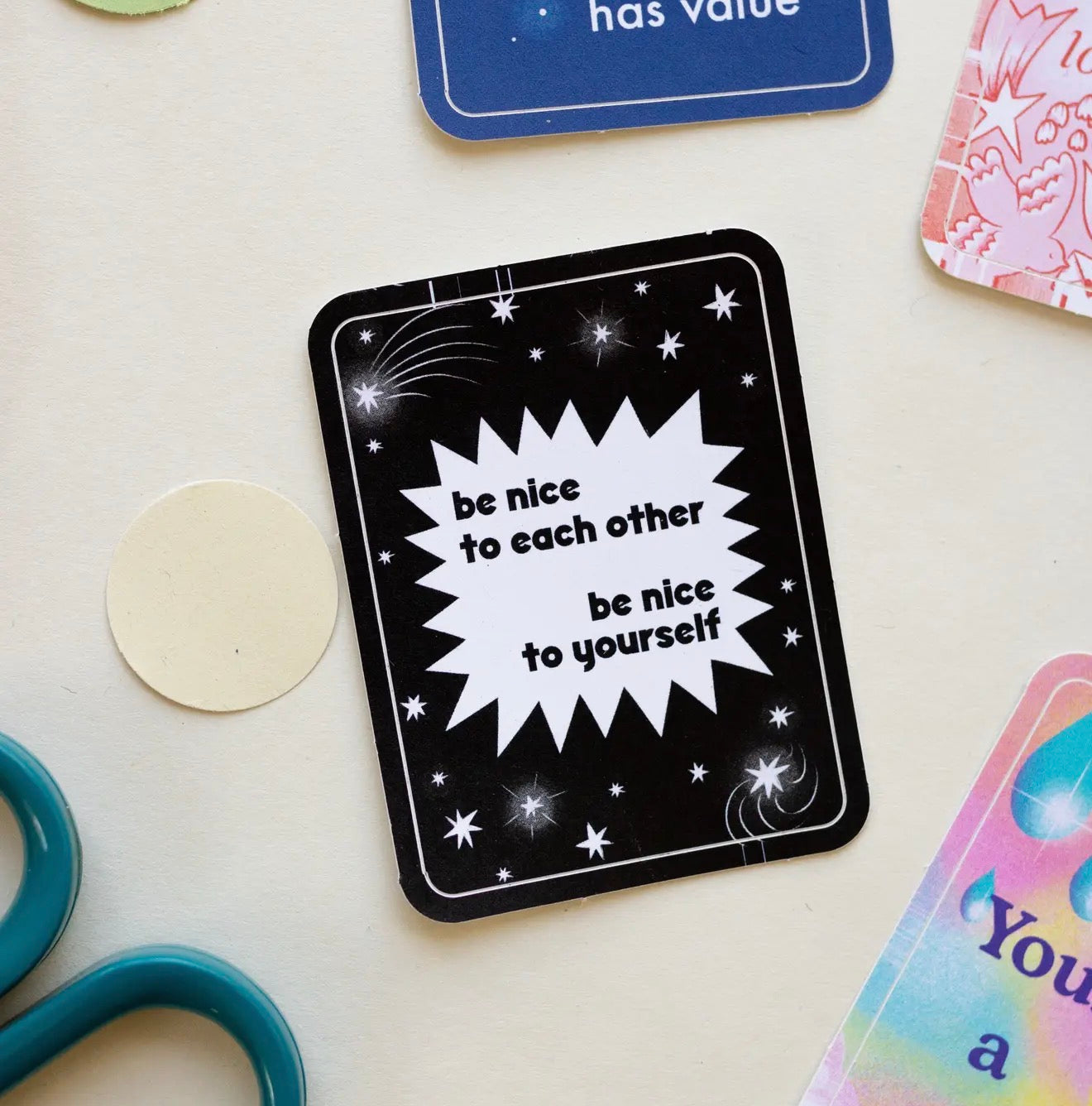 Be Nice To Each Other Sticker