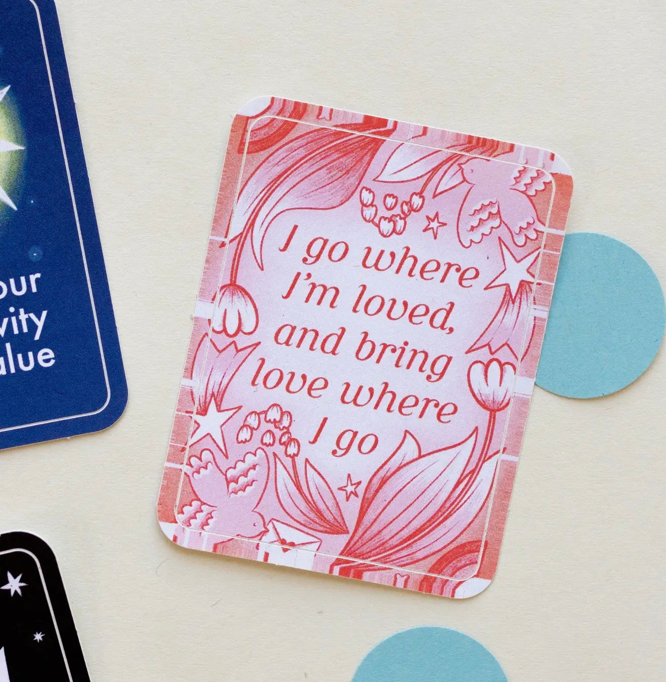 I Go Where I'm Loved Sticker