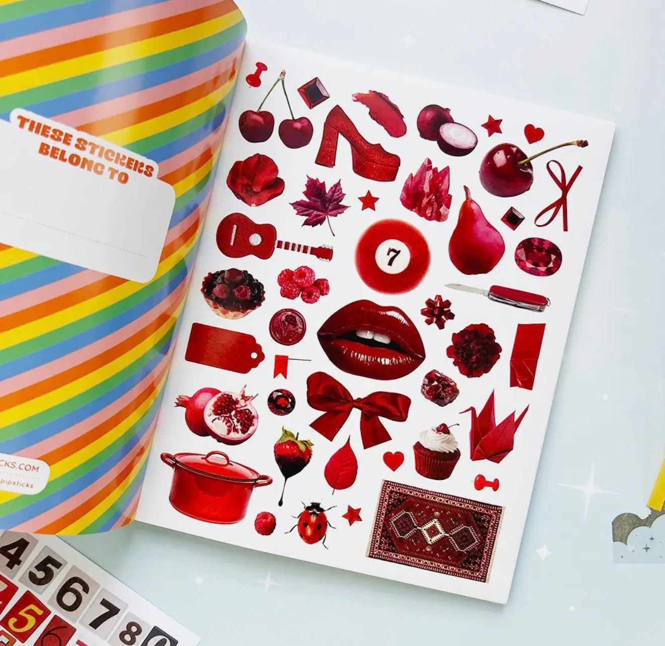 Sticker the Rainbow Book Vol 2: in Real Life