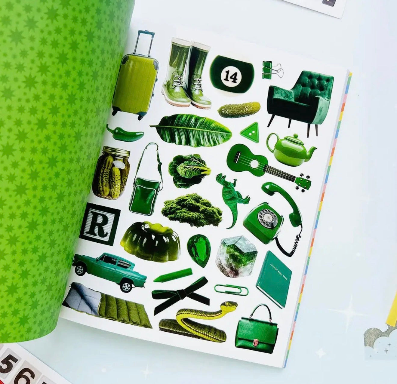 Sticker the Rainbow Book Vol 2: in Real Life