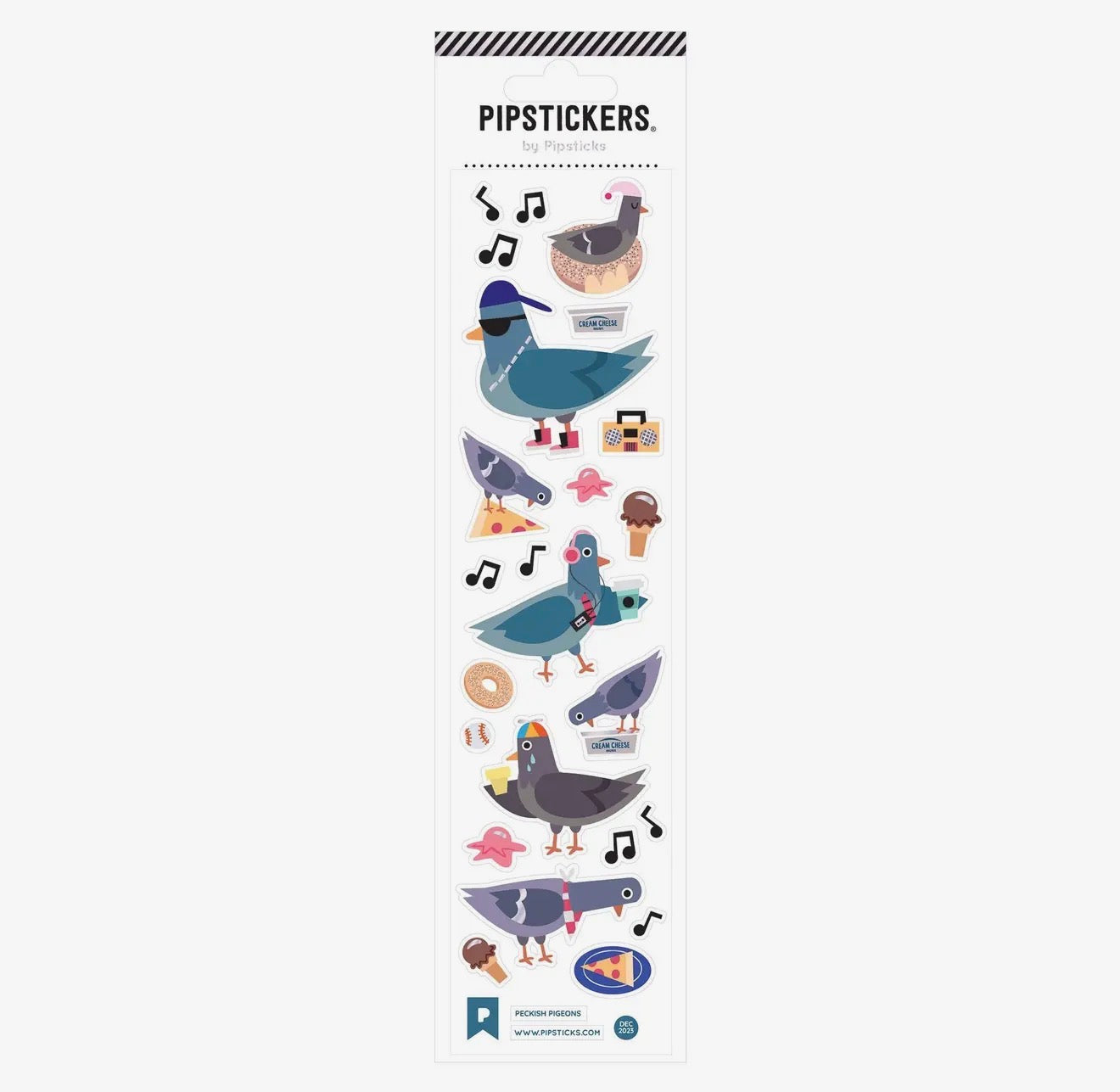 Peckish Pigeons Sticker Sheet